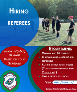 hiring referees